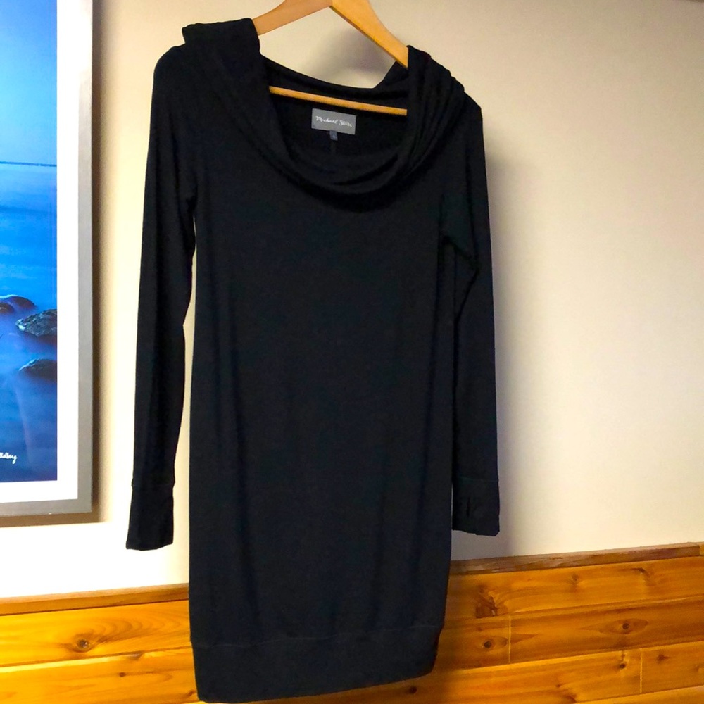 Soft and casual little black dress from Michael Stars!